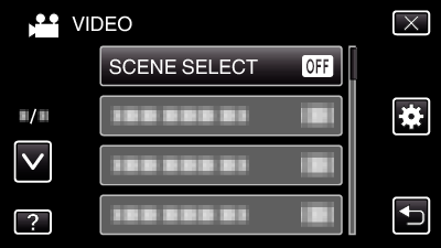 SCENE SELECT